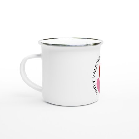 White 12oz Enamel Mug