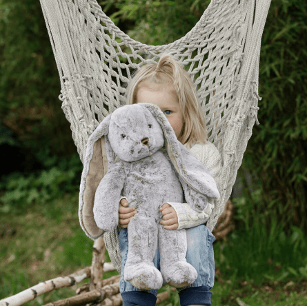 Svea Kanin med namn, Melerad, Ljusbrun, 45 cm