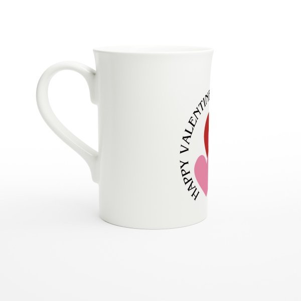 Zoombild von White 10oz Porcelain Slim Mug