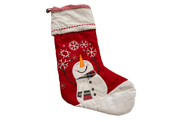 Julstrumpa med namnbrodyr personlig present