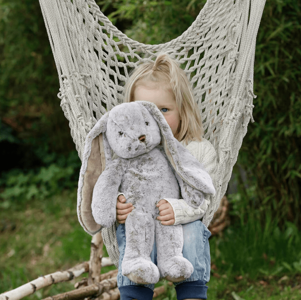 Svea Kanin med namn, Melerad, Ljusbrun, 45 cm