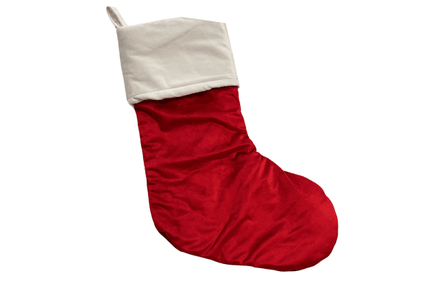 Julstrumpa med namnbrodyr personlig present